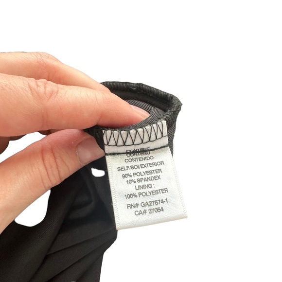 EVA FRANCO NWT Size 6 Hepburn Pant in Black Velvet Wide Leg High Waisted Pocket - Picture 7 of 16